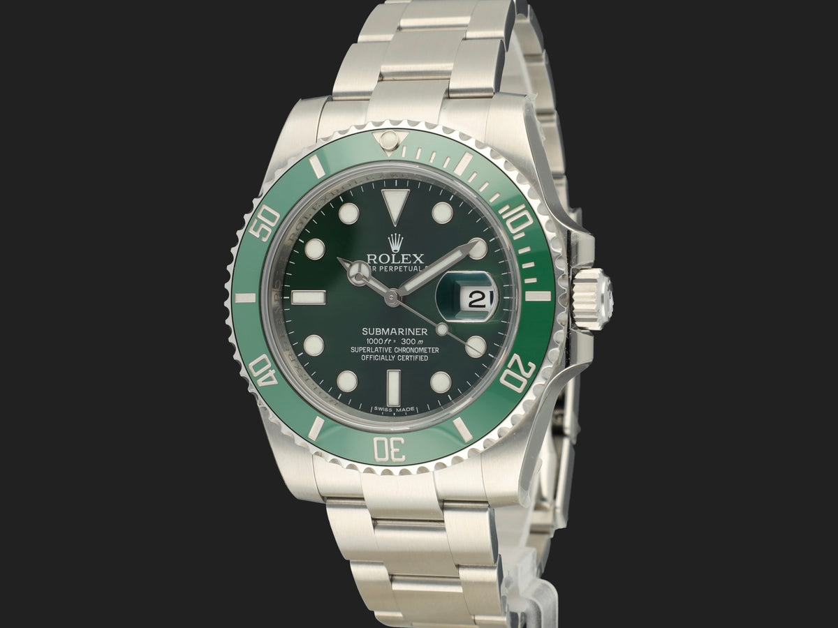Rolex Submariner Date 'Hulk' 116610LV NEW FULL STICKERS (1)