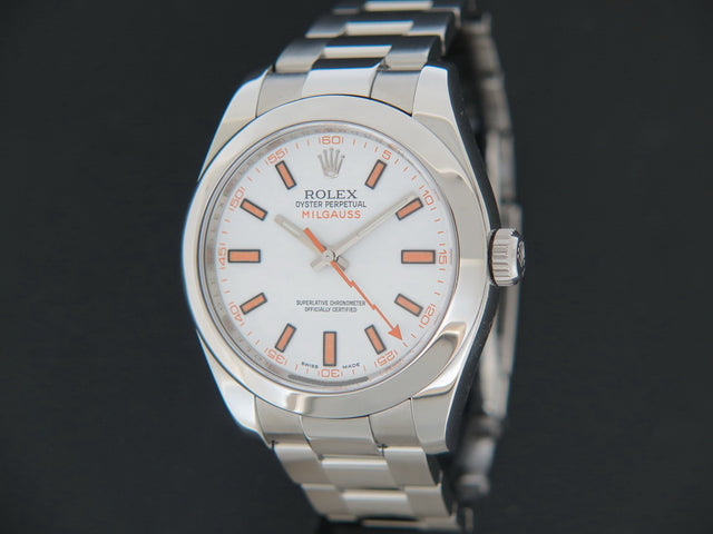 Rolex Milgauss White Dial