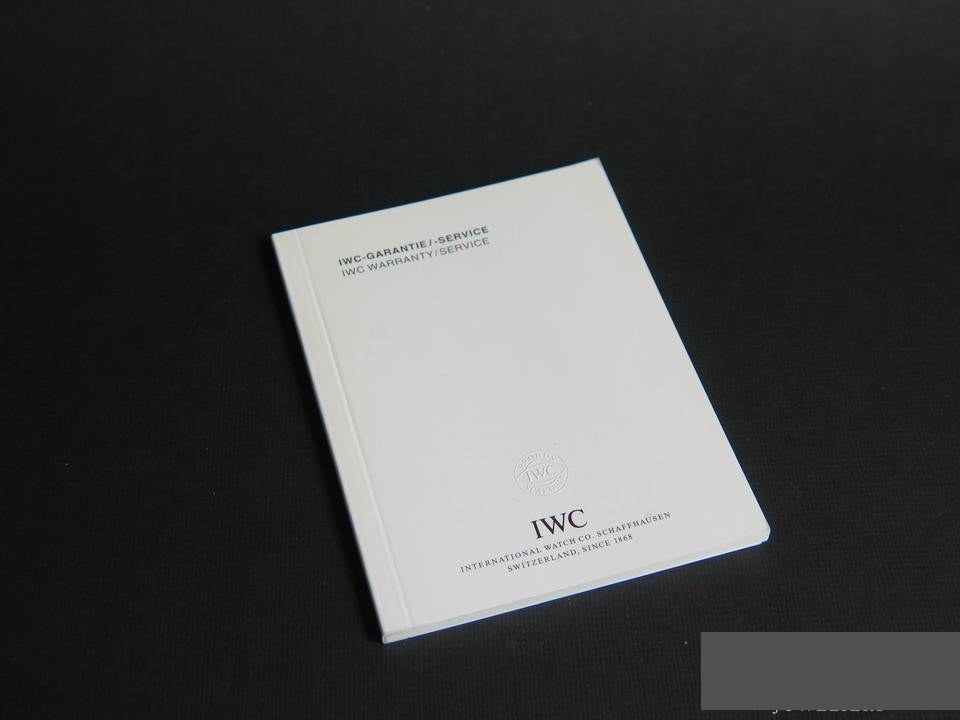 IWC Warranty Booklet