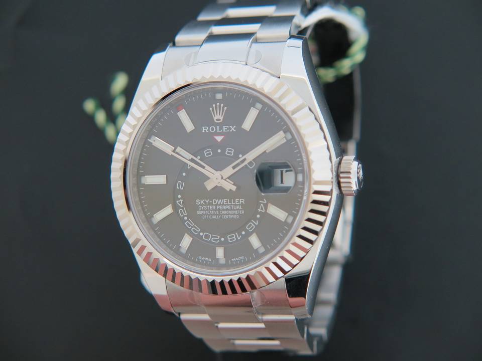 Rolex Sky-Dweller 326934 Black Dial NEW (1)