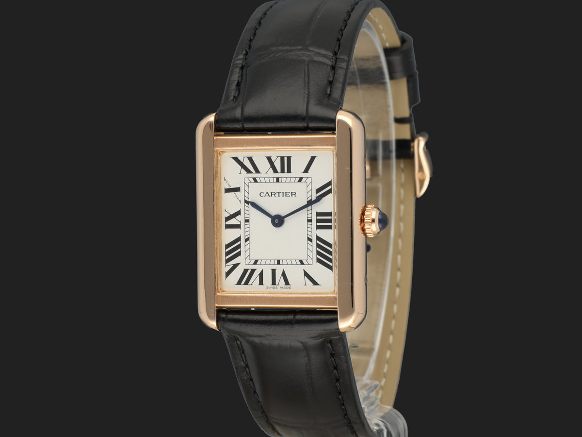 Cartier Tank Solo Small Rose Gold W5200024 / 3168 (1)