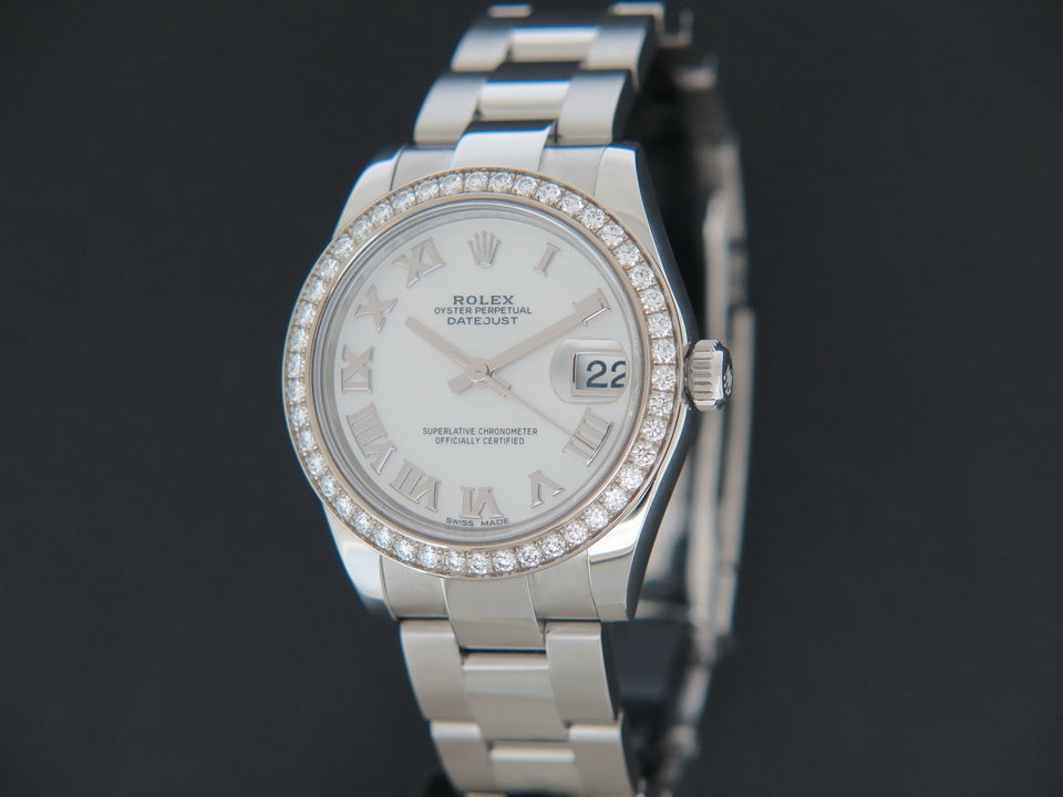 Rolex Datejust 31 MOP Roman Dial 178384 (1)