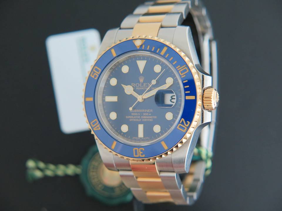 Rolex  Submariner Date Gold/Steel 116613LB     (1)