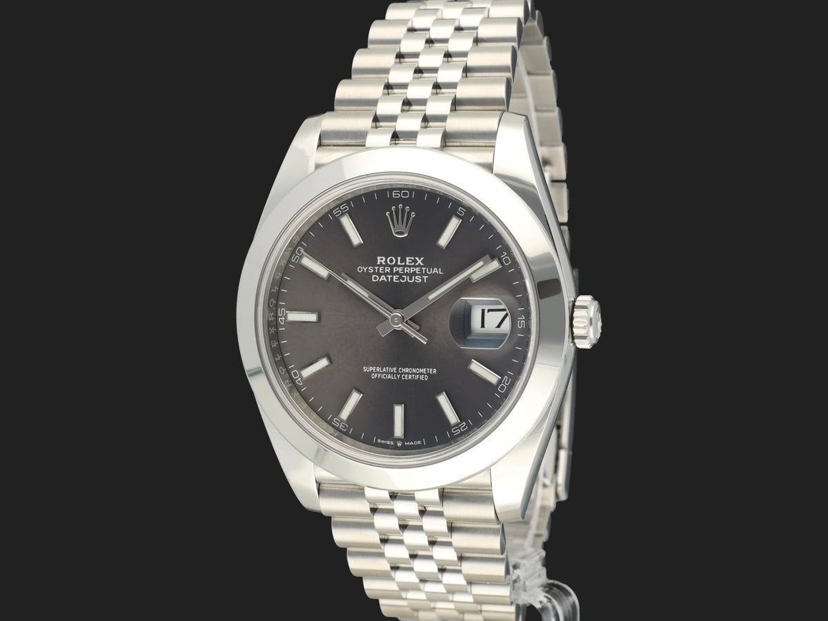 Rolex Datejust 41 Slate Dial 126300 (1)