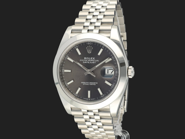 Rolex Datejust 41 Slate Dial