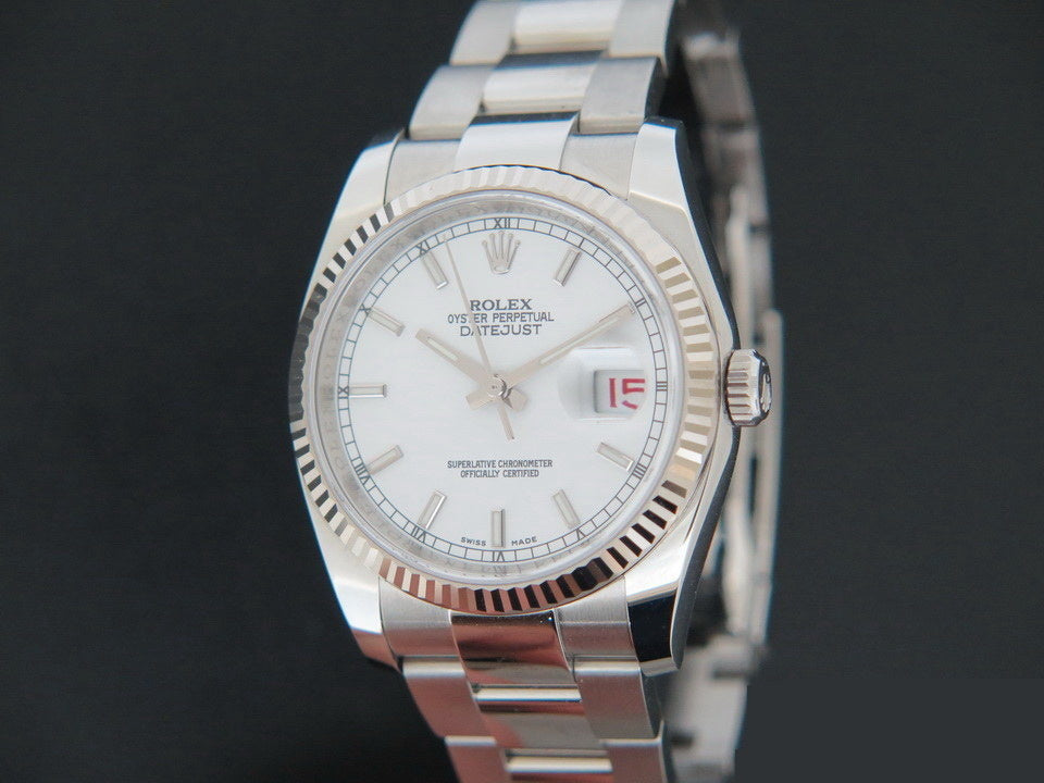 Rolex Datejust White Dial 116234 NEW  (1)