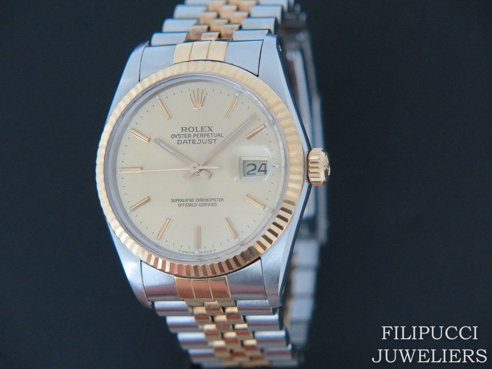 Rolex Datejust 16013  Champagne Dial (1)