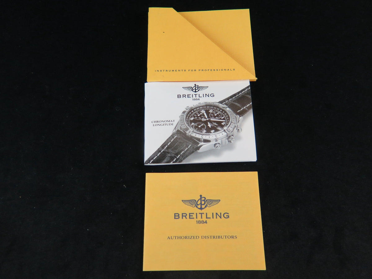 Breitling Booklets Chronomat  (1)