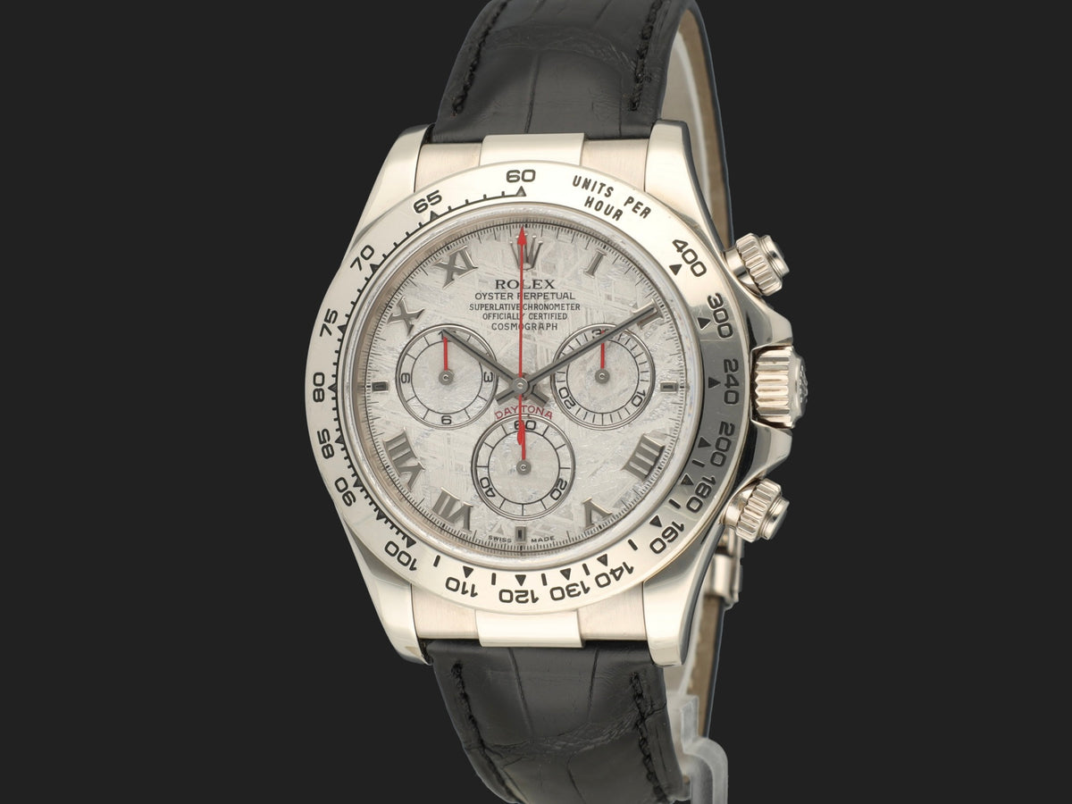 Rolex Daytona White Gold Meteorite Dial 116519