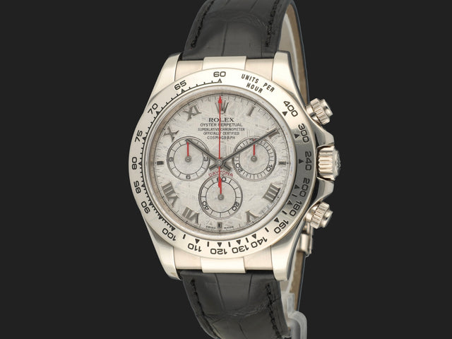 Rolex Daytona White Gold Meteorite Dial 116519