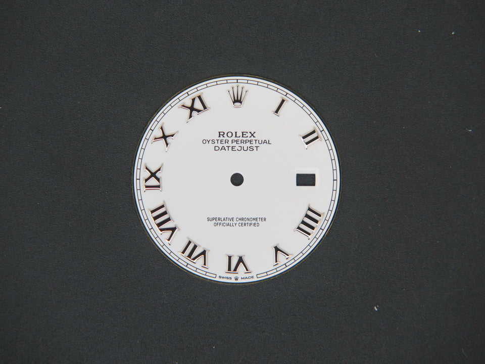 Rolex Datejust Dial White Roman 126334 / 126300 (1)