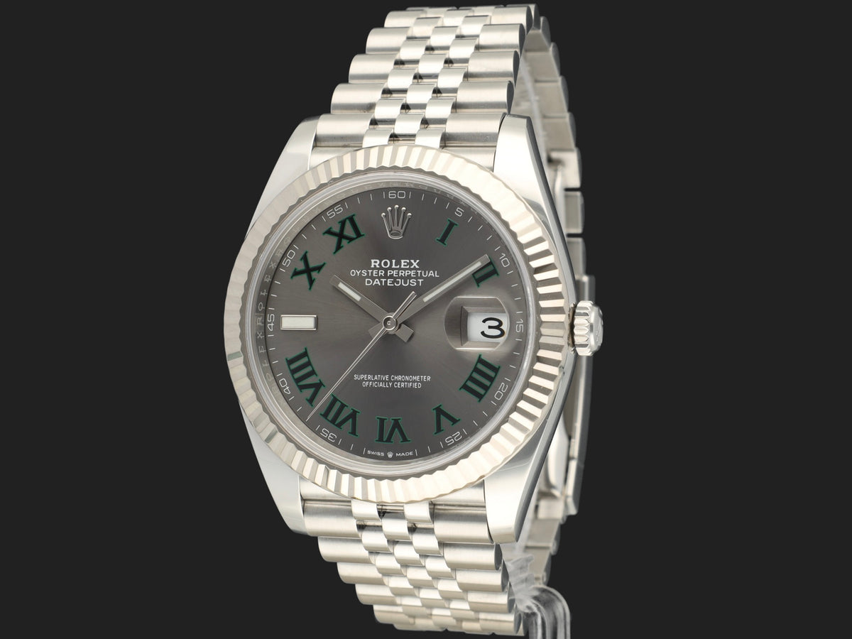 Rolex Datejust 41 Wimbledon Dial 126334 (1)