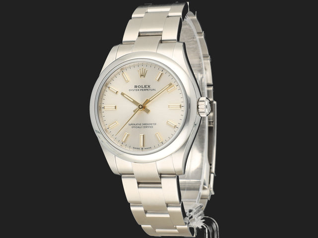 Rolex Oyster Perpetual 31 Silver Dial