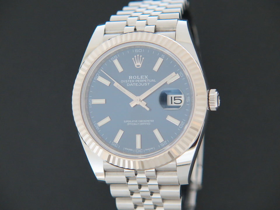 Rolex Datejust 41 Blue Dial 126334 A7738711 (1)