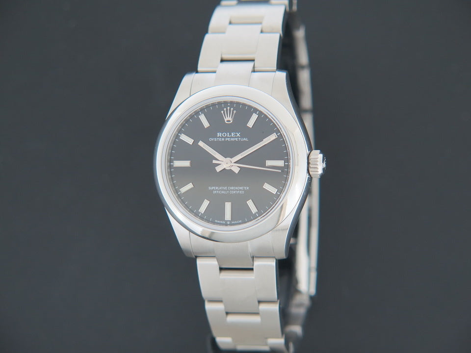 Rolex Oyster Perpetual 31 Black Dial 277200 NEW  (1)