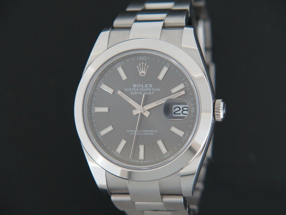 Rolex Datejust 41  Dark Rhodium 126300 16600 (1)