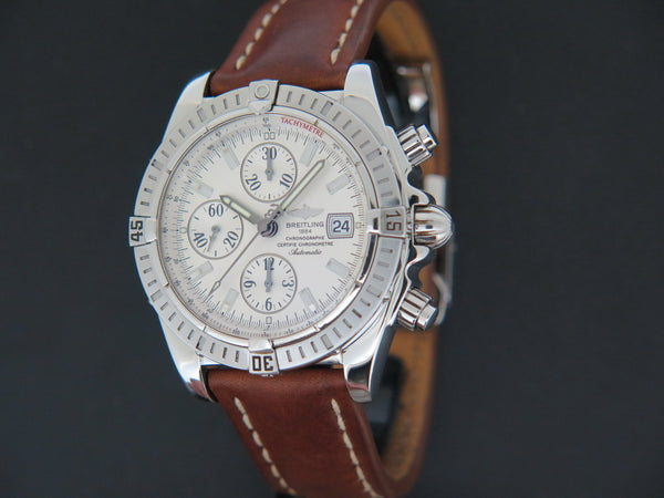Breitling Chronomat Evolution Silver Dial