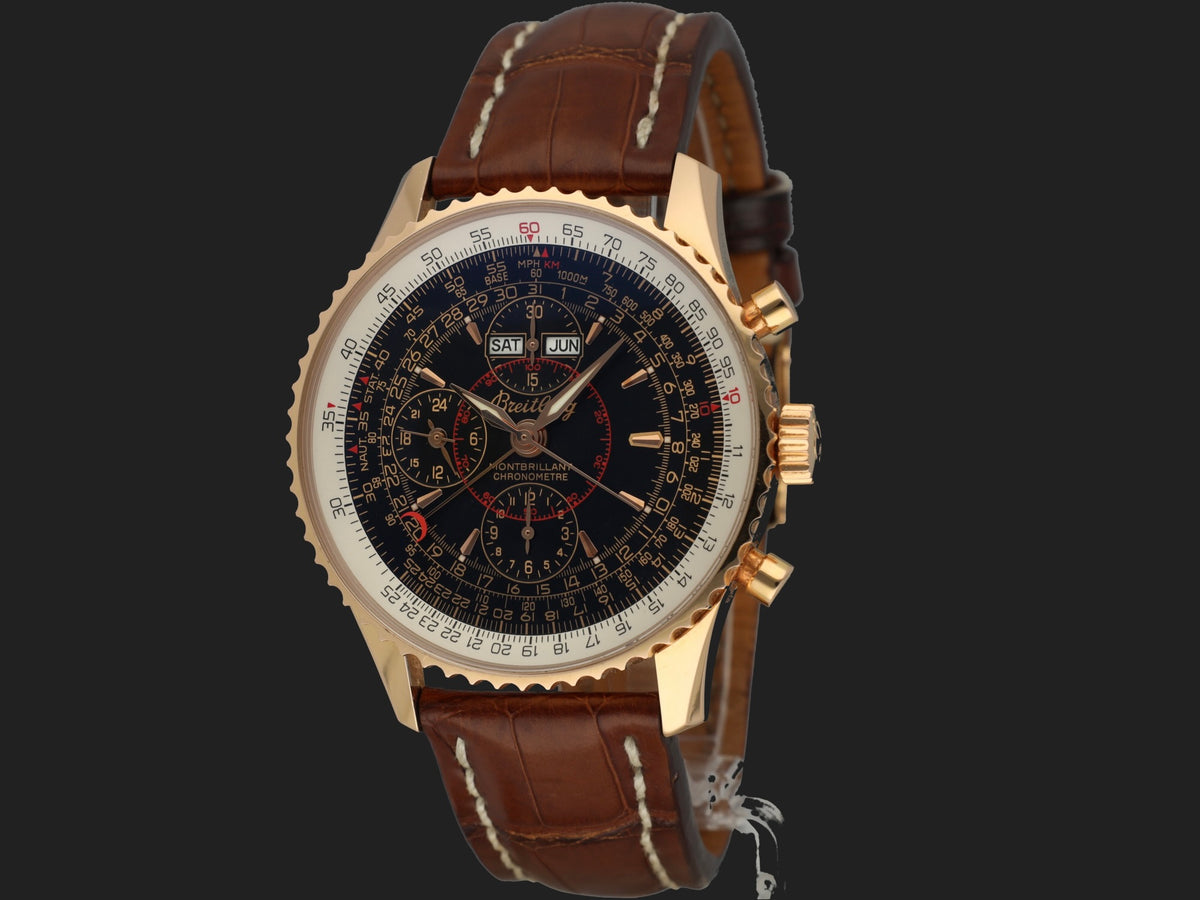 Breitling Navitimer Montbrillant Datora Rose Gold Limited Edition R21330 (1)