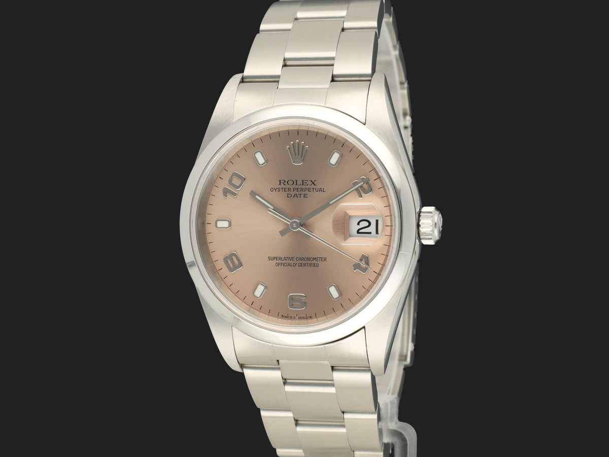 Rolex Date Pink Arab Dial 15200 15200 (1)