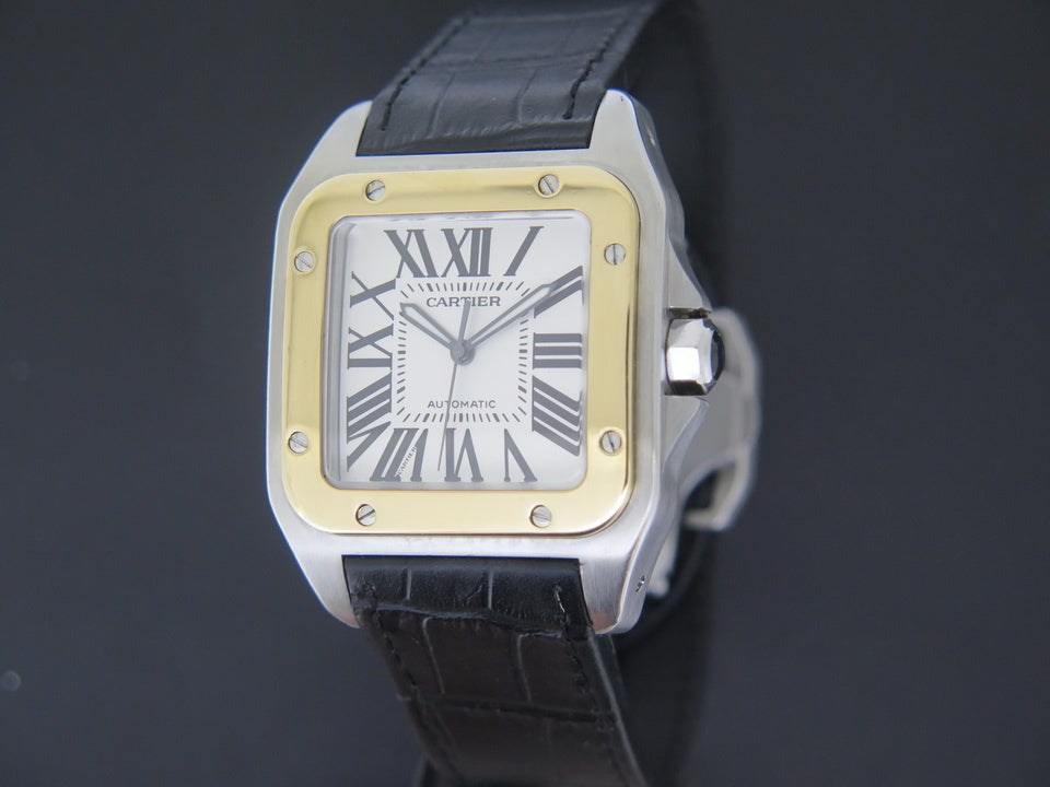 Cartier Santos 100 XL Gold/Steel 2656 (1)