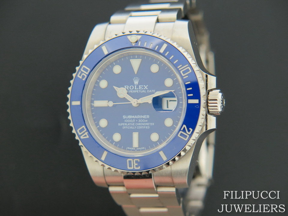 Rolex Submariner Date White Gold  116619LB (1)