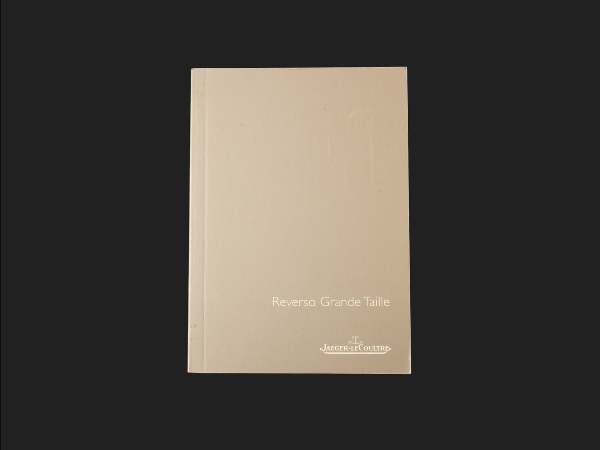 Jaeger-LeCoultre Reverso Grande Taille Booklet  (1)