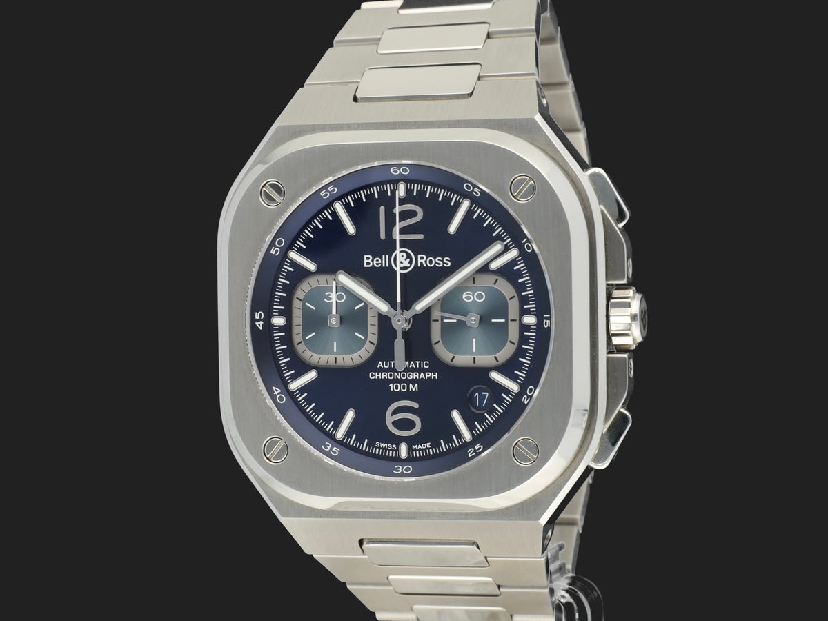 Bell & Ross BR 05 Chrono Blue Steel (1)