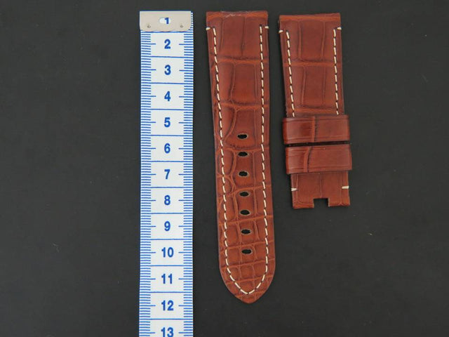 Panerai Crocodile Leather Strap 24 MM New