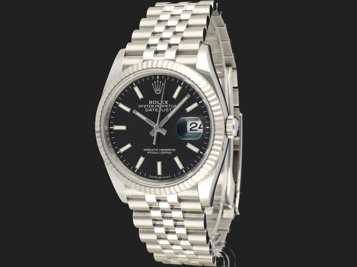 Rolex Datejust 36 Black Dial 126234 (1)