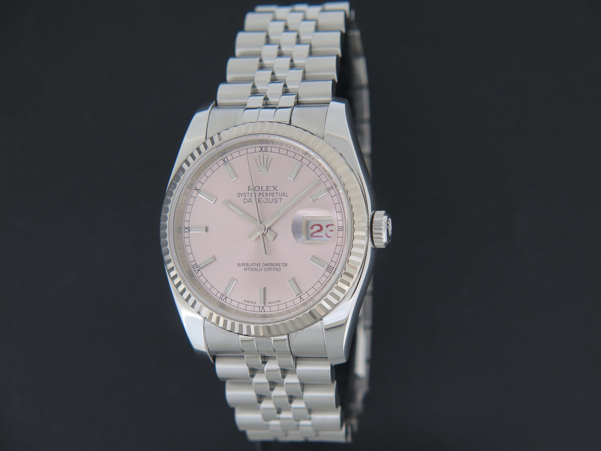 Rolex Datejust Pink Dial 116234 (1)