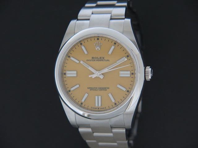 Rolex Oyster Perpetual 41 Yellow Dial