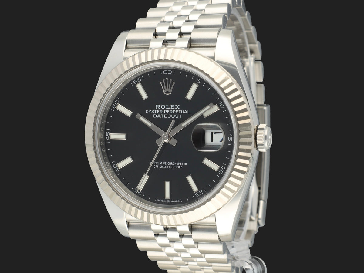 Rolex Datejust 41 Black Dial 126334 (1)