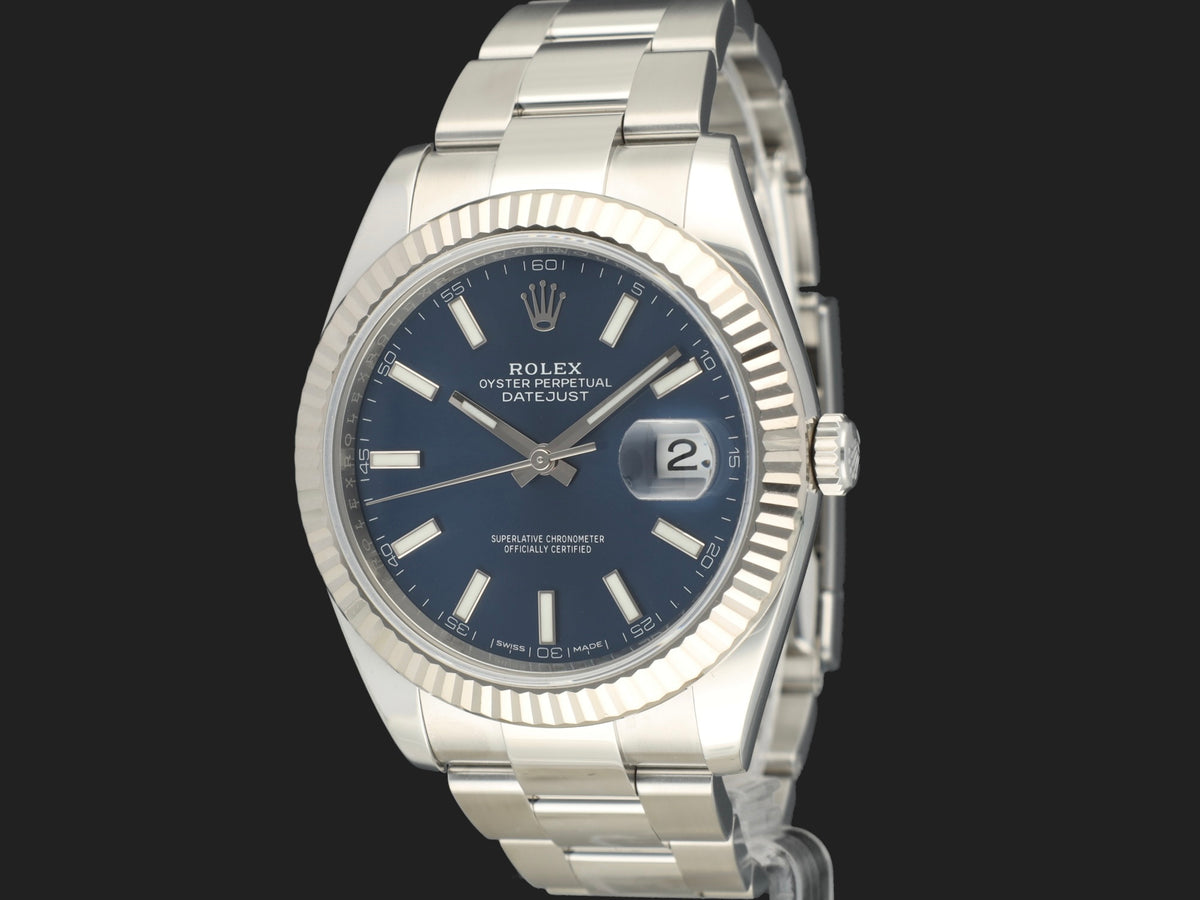 Rolex Datejust 41 Blue Dial 126334 (1)