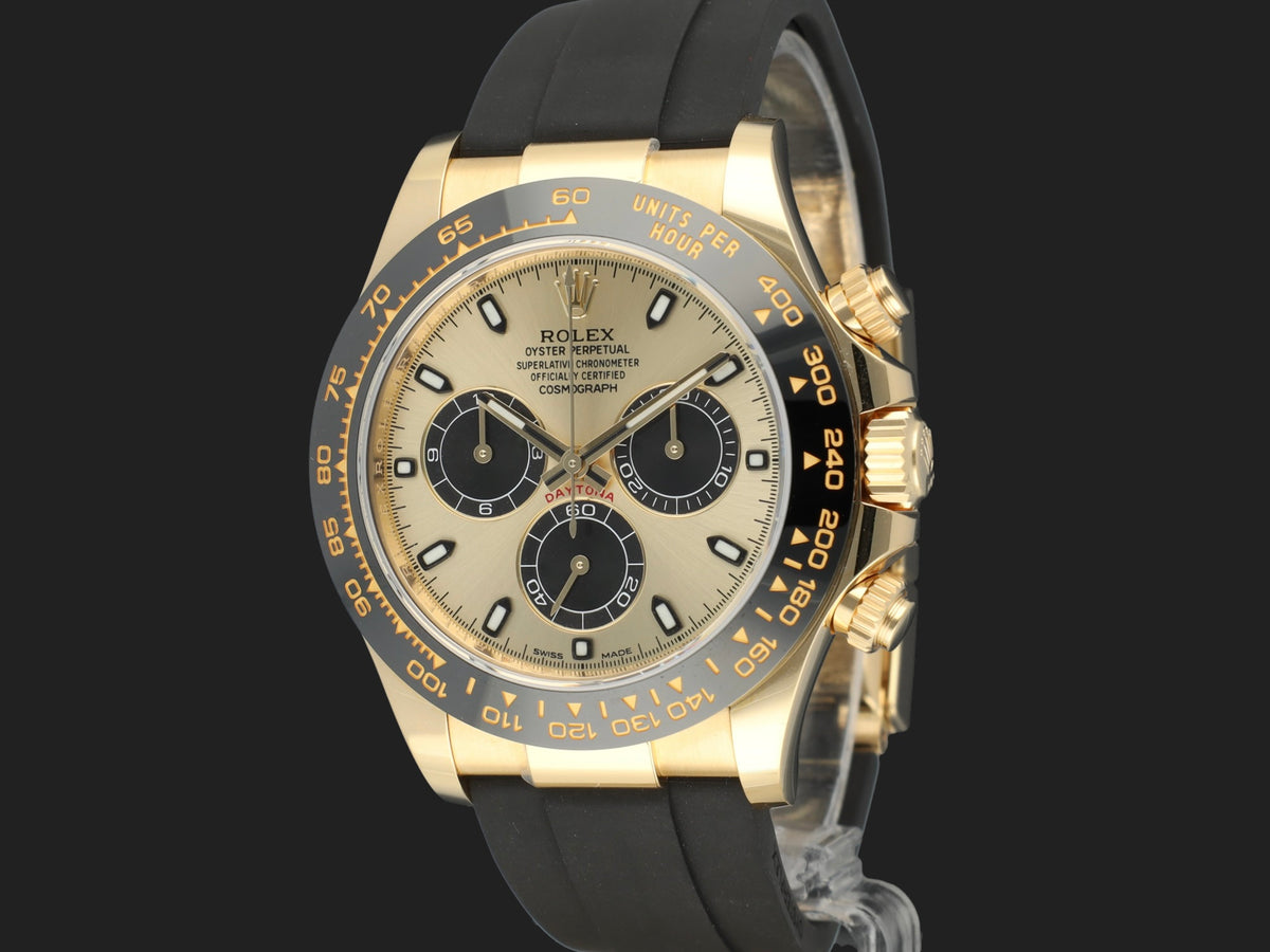Rolex Daytona Yellow Gold Champagne Dial 116518LN (1)