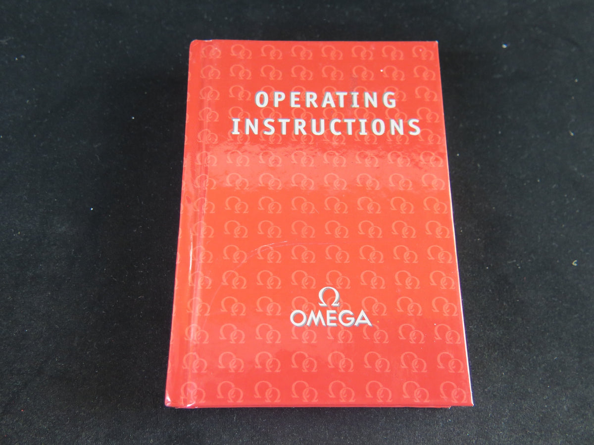 Omega Operating Instructions Booklet (1)