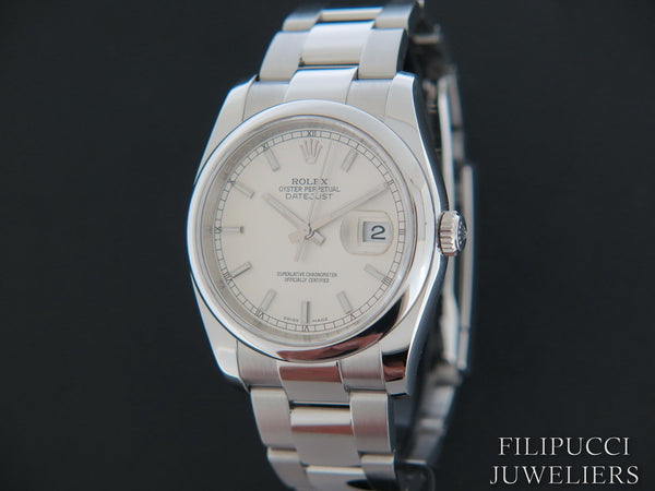 Rolex Datejust Silver
