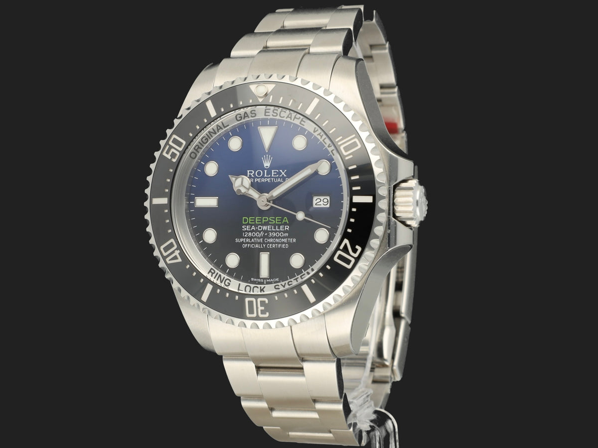 Rolex Sea-Dweller Deepsea D-Blue James Cameron 116660 NOS FULL STICKERS (1)