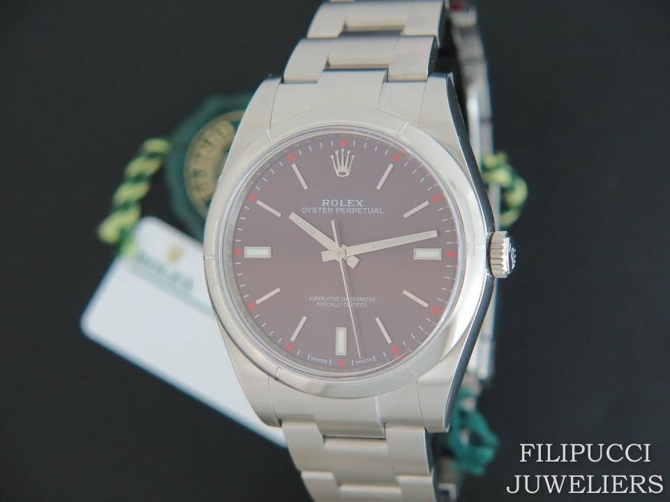 Rolex Oyster Perpetual Red Grape NEW 114300 2020 (1)