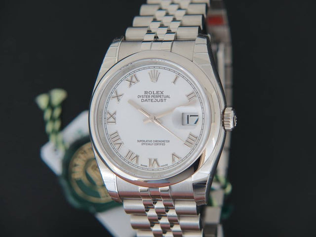 Rolex Datejust White Roman NEW
