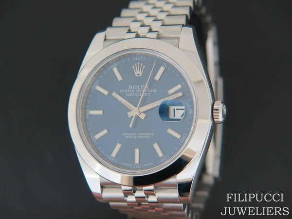Rolex Datejust 41 Blue Dial