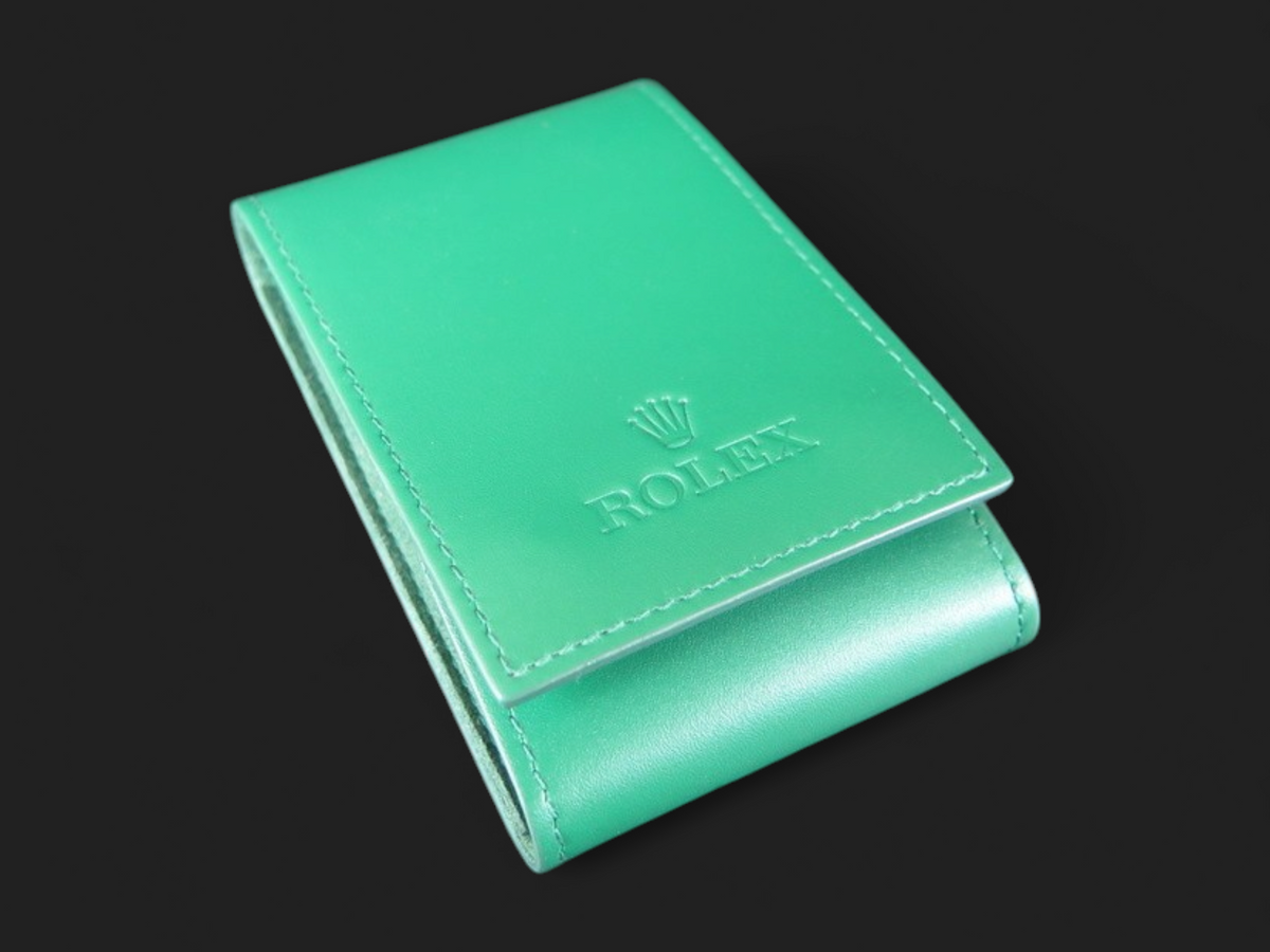 Rolex Leather Travel Pouch  (1)