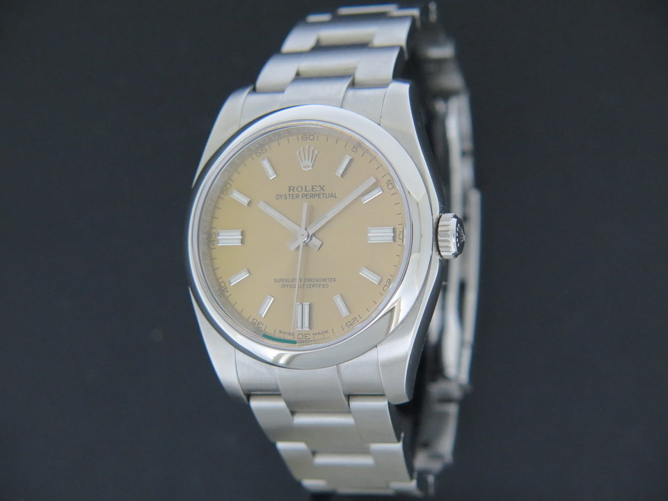 Rolex Oyster Perpetual  White Grape 116000  (1)