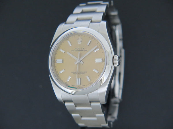 Rolex Oyster Perpetual White Grape