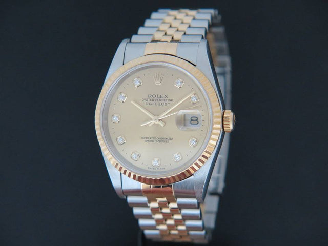 Rolex Oyster Perpetual Datejust Diamond Dial