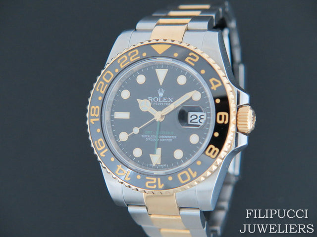 Rolex GMT Master II Gold/Steel