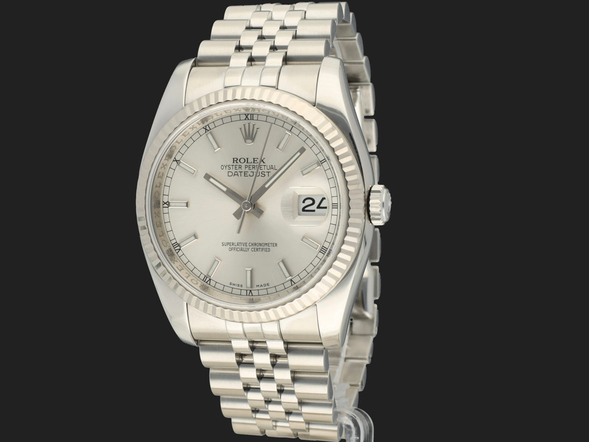 Rolex Datejust 36 Silver Dial 116234 (1)