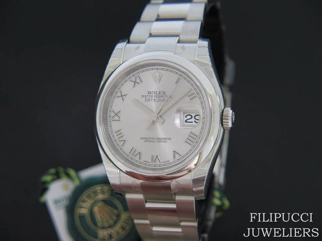 Rolex Datejust Rhodium Dial NEW