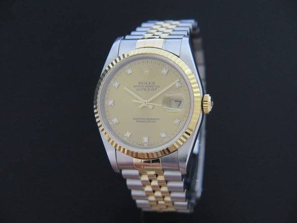 Rolex Oyster Perpetual Datejust Diamond Dial