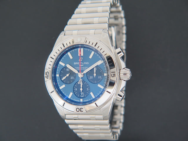 Breitling Chronomat B01 42 Blue Dial