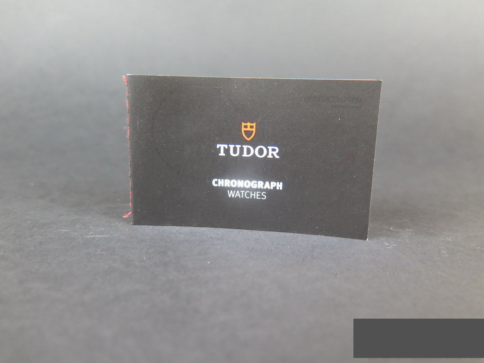 Tudor Chronograph Watches Booklet